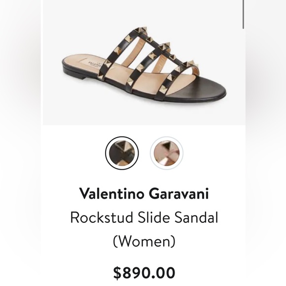 Valentino Garavani Rockstud leather slide - Picture 14 of 14